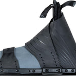 Side view of the Comp Front open-toe water ski binding featuring a supportive structure and a contoured footbed.