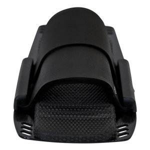 Front view of the Pivot RTP, showing the curved rubber overlay and textured footbed for grip.