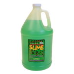 One-gallon jug of green Binding Slime with a built-in handle and a colorful label highlighting its eco-friendly formula.