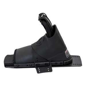 Opposite side view of the Stoker Rear binding, highlighting the contoured fit, reinforced heel, and durable construction.