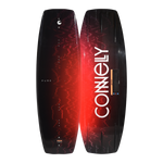 Front and back views of the Pure wakeboard with red gradient and bold white logo.