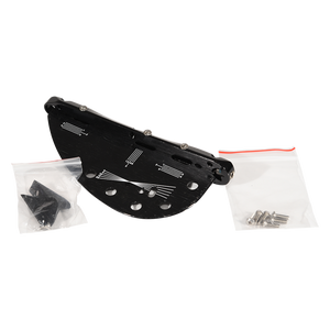 Angled view of the Viper Fin System 2.0 with hardware bags on each side.