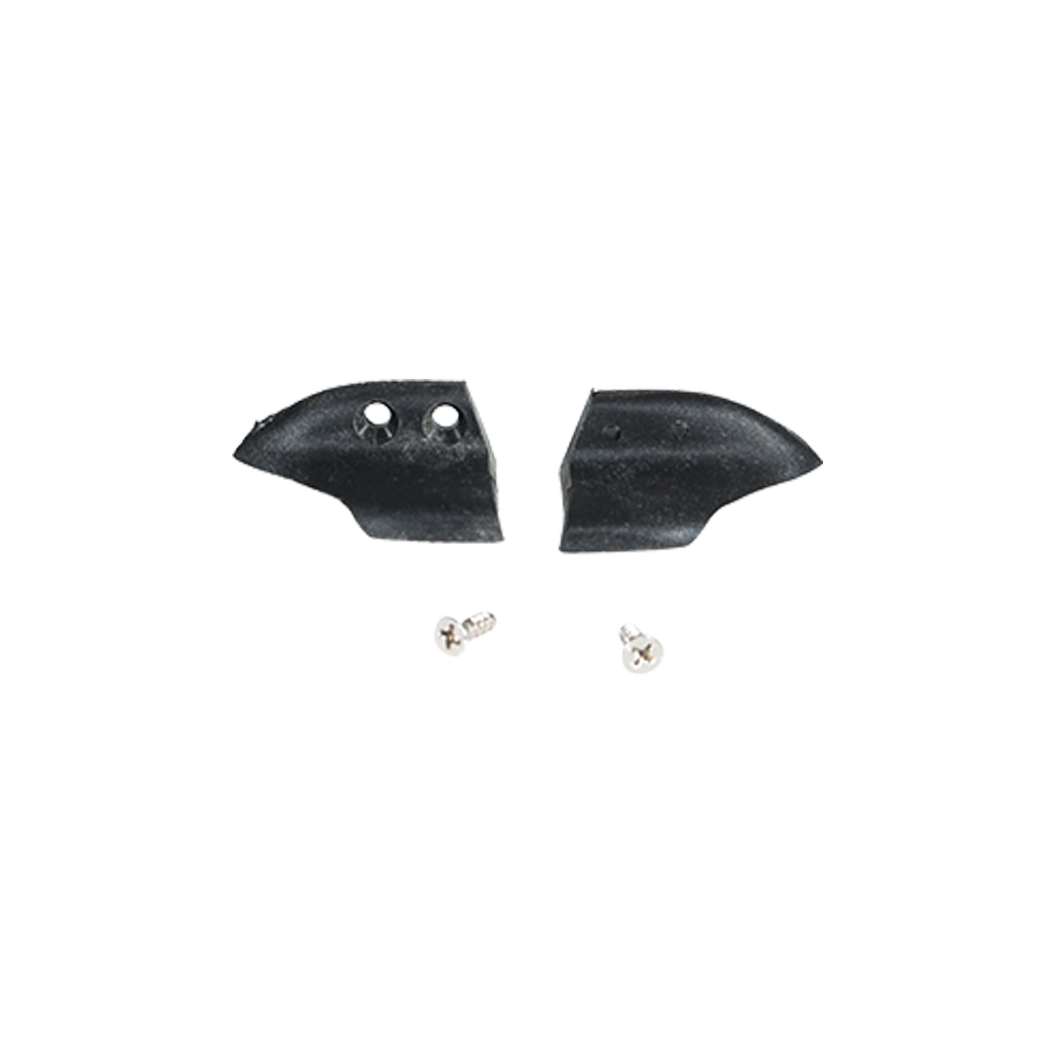 Front angled view of the Slalom Fin Wing in molded plastic with screws.