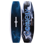 Blaze wakeboard top and base view, featuring deep blue marbled graphics on top and Connelly branding on the base.