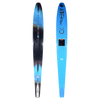 Top and base view of Concept water ski in black and blue gradient design.
