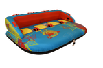 Angled front view of the Fun 4, showing rope attachment and grab handles.