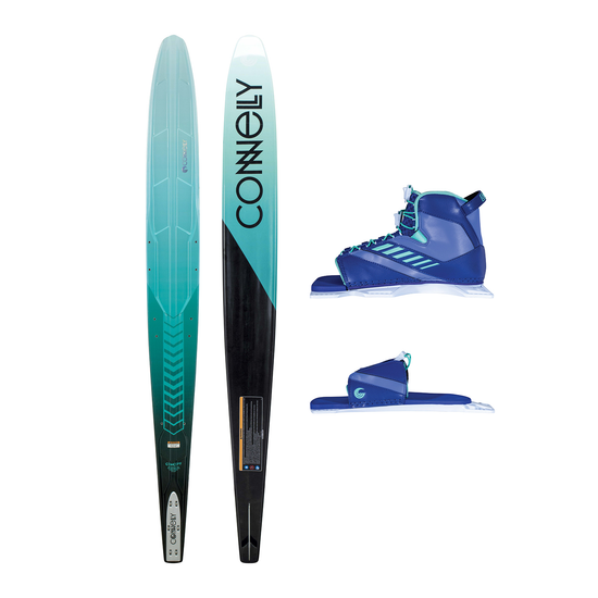 Women's Concept Waterski w/Shadow Front Boot & RTP