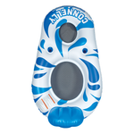 Top view of the Chilax Lounge Deluxe, showing a contoured mesh seating area, raised headrest, and bold Connelly branding.