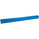 Full-length view of the blue Deluxe Party Noodle with a textured, ridged surface for extra buoyancy.
