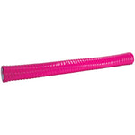 Full-length view of the pink Deluxe Party Noodle with a textured, ridged surface for floating support.