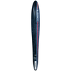 2022 Outlaw water ski, red/white stripes, Advanced Profile Tech, top view.