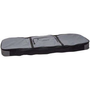 Team Padded Board Bag, a gray and black padded wakeboard bag with a front zippered pocket and reinforced edges.